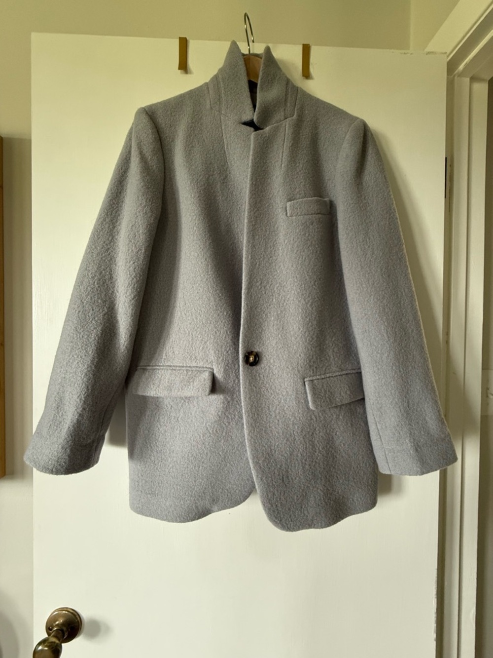 J. Crew Leighton blazer-jacket in Italian boiled wool